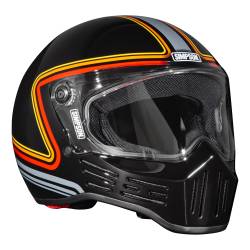 Simpson Motorcycle - Simpson Motorcycle M30SLIPSM M30 Bandit Small Motorcycle Helmet Slipline Black - Image 3