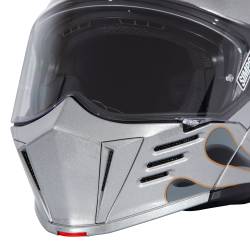 Simpson Motorcycle - Simpson Motorcycle M59WF2XL Mod Bandit X-Large Motorcycle Helmet Wildfire - Image 6