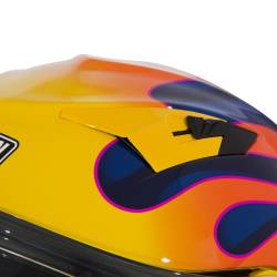 Simpson Motorcycle - Simpson Motorcycle M59WF62X Mod Bandit 2X-Large Motorcycle Helmet Wildfire - Image 6