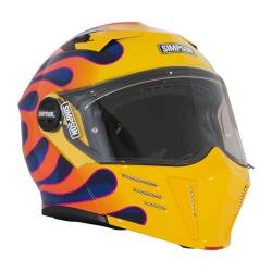 Simpson Motorcycle - Simpson Motorcycle M59WF6MD Mod Bandit Medium Motorcycle Helmet Wildfire - Image 3