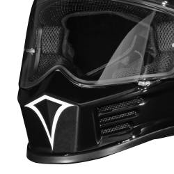 Simpson Motorcycle - Simpson Motorcycle SPB121SM Speed Bandit Small Motorcycle Helmet Black - Image 4
