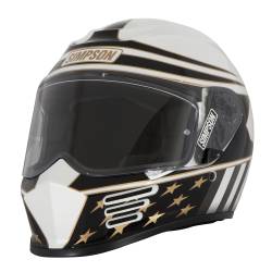 Simpson Motorcycle - Simpson Motorcycle SPBAM22X Speed Bandit 2X-Large Motorcycle Helmet White - Image 1