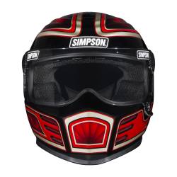 Simpson Motorcycle - Simpson Motorcycle OB3SD26LG Outlaw Bandit 3 Large Motorcycle Helmet Schultz - Image 2