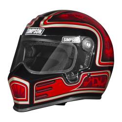 Simpson Motorcycle - Simpson Motorcycle OB3SD26LG Outlaw Bandit 3 Large Motorcycle Helmet Schultz - Image 1