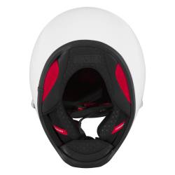 Simpson Motorcycle - Simpson Motorcycle M301LG M30 Bandit Large Motorcycle Helmet Gloss White - Image 5