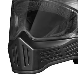 Simpson Motorcycle - Simpson Motorcycle M3032X M30 Bandit 2X-Large Motorcycle Helmet Matte Black - Image 6