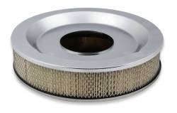 Holley Sniper EFI - Sniper 120-530 Air Cleaner Assembly 14x3 Chrome w/Paper Filter Element - Image 5
