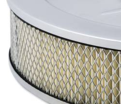 Holley Sniper EFI - Sniper 120-530 Air Cleaner Assembly 14x3 Chrome w/Paper Filter Element - Image 6