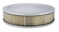 Holley Sniper EFI - Sniper 120-530 Air Cleaner Assembly 14x3 Chrome w/Paper Filter Element - Image 3