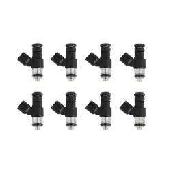 Holley EFI - Holley EFI 522-768XFM Fuel Injector Set 76 PPH 8Pc PICO/EV6 FM - Image 1