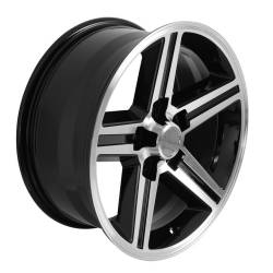 REV Wheels - REV Wheels 652MB 18x8 5x4.75 0mm Polished/Black 652MB-8834 - Image 3