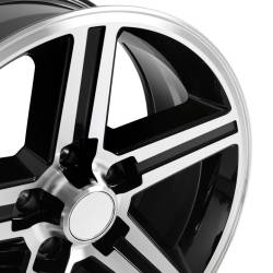 REV Wheels - REV Wheels 652MB 18x8 5x4.75 0mm Polished/Black 652MB-8834 - Image 4