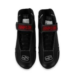 Simpson Safety - Simpson Safety DA750W DNA Racing Shoes 7.5 Black - Image 2