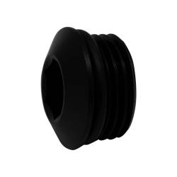 DeatschWerks - DeatschWerks 6-02-0719-B 10AN ORB Male Plug Low Profile Matte Black - Image 1