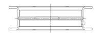 ACL Race Series - ACL Race 5M1432HX-STD Crankshaft Bearing for Bricklin/DeTomaso/Ford/Lincoln - Image 2