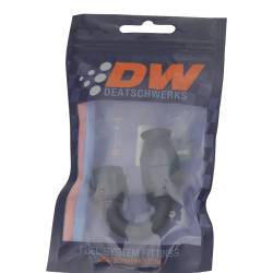 DeatschWerks - DeatschWerks 6-02-0853-B 180-DEG. 6AN Swivel PTFE Hose End Black - Image 2