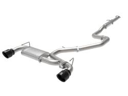 aFe Power - aFe 49-37008-B 3" Cat-Back Exhaust w/Black Tip for 19-20 Hyundai Veloster N 2.0L - Image 1