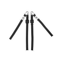 Simpson Safety - Simpson Safety HSPA Hybrid Sport Post Clip Tether Set Black SFI 38.1 - Image 1