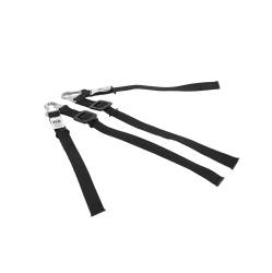 Simpson Safety - Simpson Safety HSPA Hybrid Sport Post Clip Tether Set Black SFI 38.1 - Image 5
