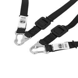 Simpson Safety - Simpson Safety HSPA Hybrid Sport Post Clip Tether Set Black SFI 38.1 - Image 2
