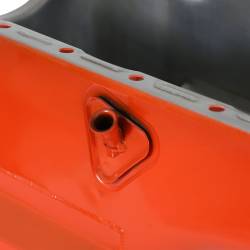 Mr Gasket - Mr Gasket 7606G Low Profile Oil Pan Orange 65-90 Chevy 396-454 Big Block - Image 5
