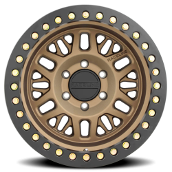 Raceline Wheels - Raceline Wheels RT951BZ-79050-38 Ryno BL RT951BZ 17x9 5x5.0 -38mm Bronze/Black - Image 3