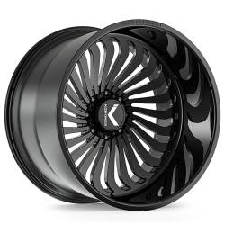 KG1 Wheels - KG1 Wheels KC090221088GB KC090 Allure 22x10 8x180 -44mm Gloss Black - Image 1
