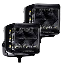 Go Rhino - Go Rhino 750700321FCS Blackout Series Sideline 4x3 LED Cube Flood Light Kit - Image 1