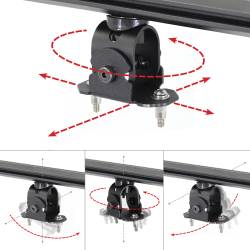 Go Rhino - Go Rhino 5910000T SRM Rack Adjustable Multi-Axis Mount Kit - Image 8