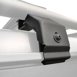 Go Rhino - Go Rhino 5910010T 4Pc Black SRM Rack Gutter Mount Kit for 07-18 Jeep Wrangler JK - Image 4