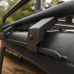 Go Rhino - Go Rhino 5910010T 4Pc Black SRM Rack Gutter Mount Kit for 07-18 Jeep Wrangler JK - Image 5