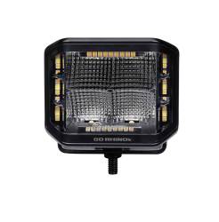 Go Rhino - Go Rhino 750700322FCS Blackout Series Sideline 4x3 LED Cube Flood Light Kit - Image 5