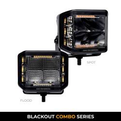 Go Rhino - Go Rhino 750700322FCS Blackout Series Sideline 4x3 LED Cube Flood Light Kit - Image 6
