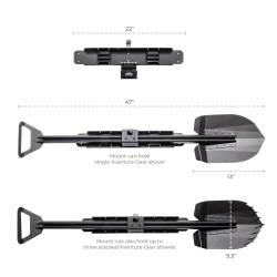 Go Rhino - Go Rhino XG-RS50010T Xventure Gear Stackable Recovery Spade Shovel - Image 10