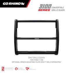 Go Rhino - Go Rhino 3296T 3100 Series StepGuard for 18-20 Ford F150 - Image 7