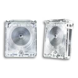 Trim Parts - Trim Parts A3048 1966-67 Chevy II & Nova Back Up Light Lens Clear PAIR - Image 1