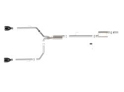 aFe Power - aFe 49-38084-B 3-2.5" Cat-Back Exhaust w/Black Tip for 20-26 Gladiator JT 3.6L - Image 4