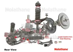 Nolathane - Nolathane REV046.0028 Rear Lower Inner Control Arm Bushing for 00-08 Subaru - Image 4
