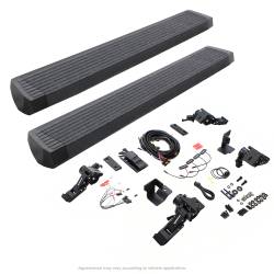 Go Rhino - Go Rhino 20450674T E1 Electric Running Board Kit for 18-24 Wrangler JL - Image 1
