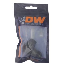 DeatschWerks - DeatschWerks 6-02-0416-B 8AN ORB Male Fitting To 8AN Male Flare 90-DEG Swivel - Image 2