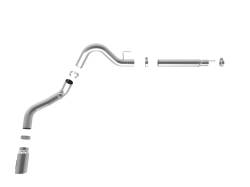 aFe Power - aFe 49-03106-P Atlas 4" Filter-Back Aluminized Steel Exhaust Kit 18-20 F150 3.0L - Image 5