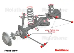 Nolathane - Nolathane REV272.0014 FR Lower Control Arm Bushing for 84-01 Wrangler/Cherokee - Image 4