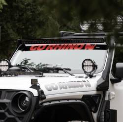 Go Rhino - Go Rhino 754805012CDS Blackout Combo Series -Doubleline 50" Double Row Light Bar - Image 3