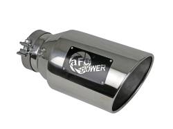 aFe Power - aFe Power 49T50801-P15 Exhaust Tail Pipe Tip 5" In/8" Out Polished - Image 1