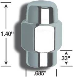 Gorilla Automotive - Gorilla Automotive 72187B Wheel Lug Nut Set - Image 1