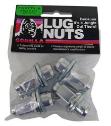 Gorilla Automotive - Gorilla Automotive 73137TXLB Mag Style Lug Nut Set 12mm x 1.50 Chrome 4PC - Image 3