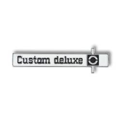 Trim Parts - Trim Parts 9687 75-80 Chevrolet Full Size Truck Custom Deluxe Dash Emblem - Image 1