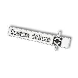 Trim Parts - Trim Parts 9687 75-80 Chevrolet Full Size Truck Custom Deluxe Dash Emblem - Image 2