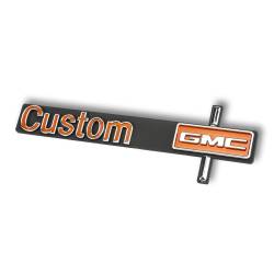 Trim Parts - Trim Parts 9700 73-74 GMC Full Size Truck Custom Dash Emblem - Image 2