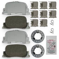 NRS Brakes - NRS Brakes NS835 REAR Disc Brake Pad Set for Lexus Scion & Toyota - Image 1
